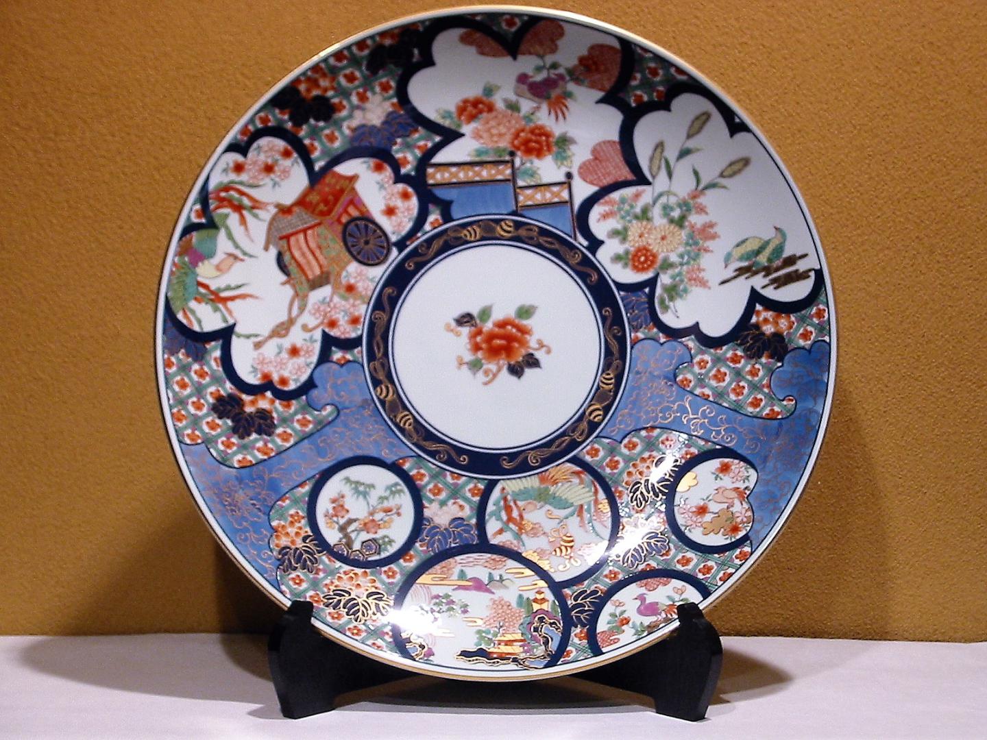 Image of Imari-yaki plate