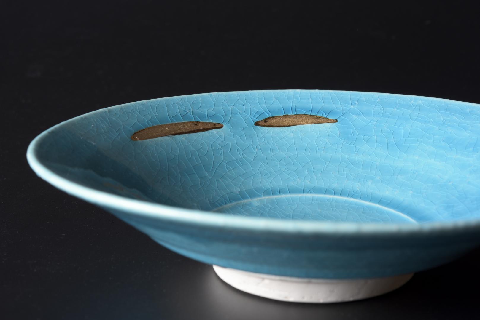 Photo of Turquoise blue plate